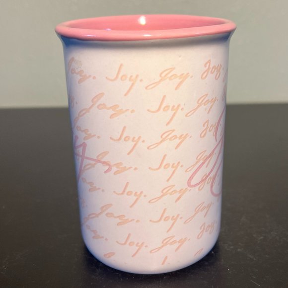 Set of 3 Gibson PEACE, HOPE & JOY Ceramic Mugs ~ Inspirational ~ Advent Words - Picture 5 of 12